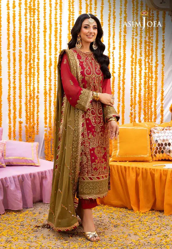 Asim Jofa | Dastaan Collection 24 | AJDA-29 - Pakistani Designer Dress - by Asim Jofa | Type: Formal - 100% Original at Saira Sultan