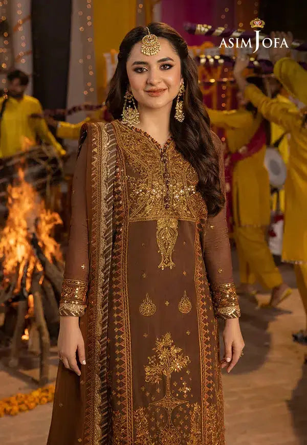 Asim Jofa | Dastaan Collection 24 | AJDA-11 - Pakistani Designer Dress - by Asim Jofa | Type: Formal - 100% Original at Saira Sultan