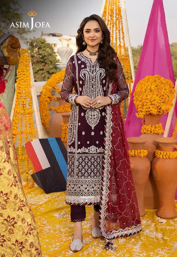 Asim Jofa | Dastaan Collection 24 | AJDA-01 - Pakistani Designer Dress - by Asim Jofa | Type: Formal - 100% Original at Saira Sultan