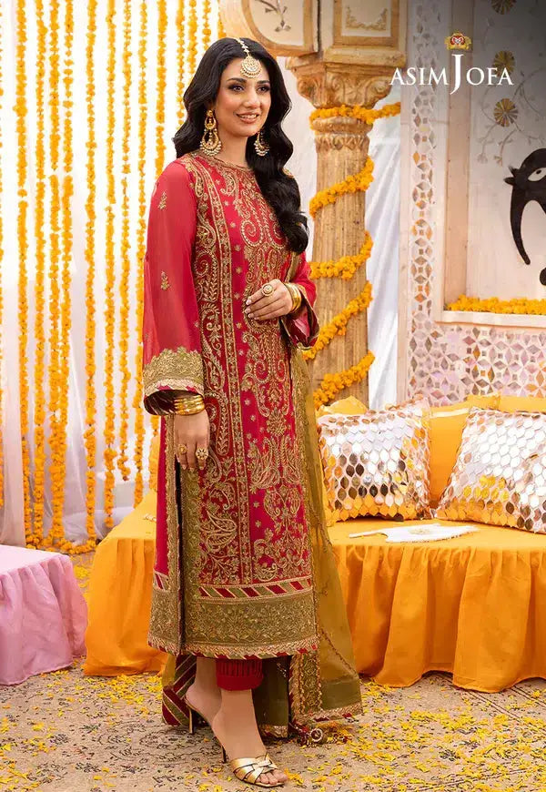 Asim Jofa | Dastaan Collection 24 | AJDA-29 - Pakistani Designer Dress - by Asim Jofa | Type: Formal - 100% Original at Saira Sultan