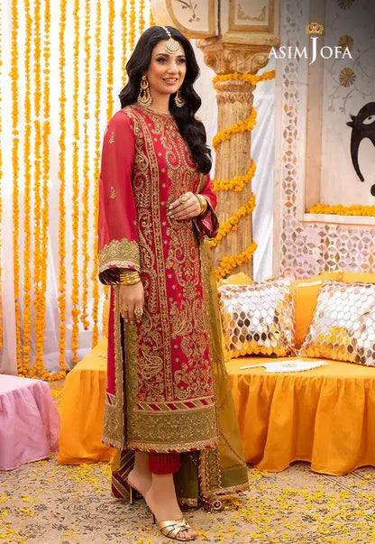 Asim Jofa | Dastaan Collection 24 | AJDA-29 - Pakistani Designer Dress - by Asim Jofa | Type: Formal - 100% Original at Saira Sultan