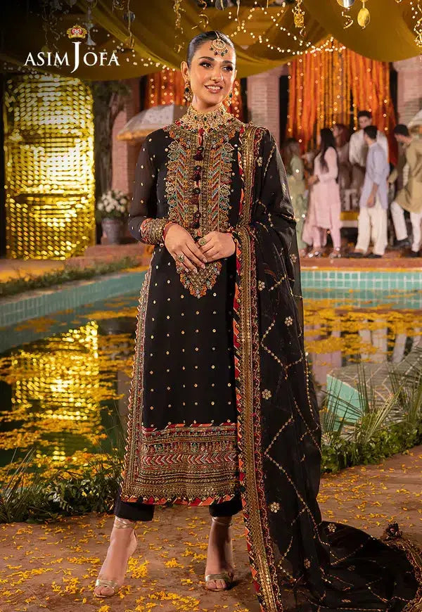 Asim Jofa | Dastaan Collection 24 | AJDA-02 - Pakistani Designer Dress - by Asim Jofa | Type: Formal - 100% Original at Saira Sultan