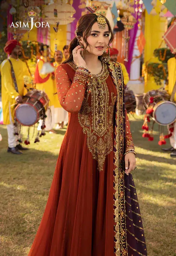 Asim Jofa | Dastaan Collection 24 | AJDA-19 - Pakistani Designer Dress - by Asim Jofa | Type: Formal - 100% Original at Saira Sultan