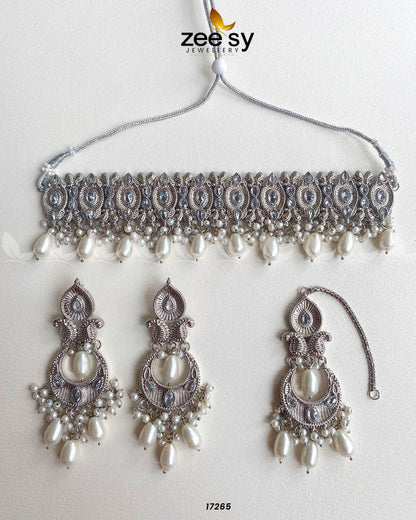 Aura Necklace Silver
