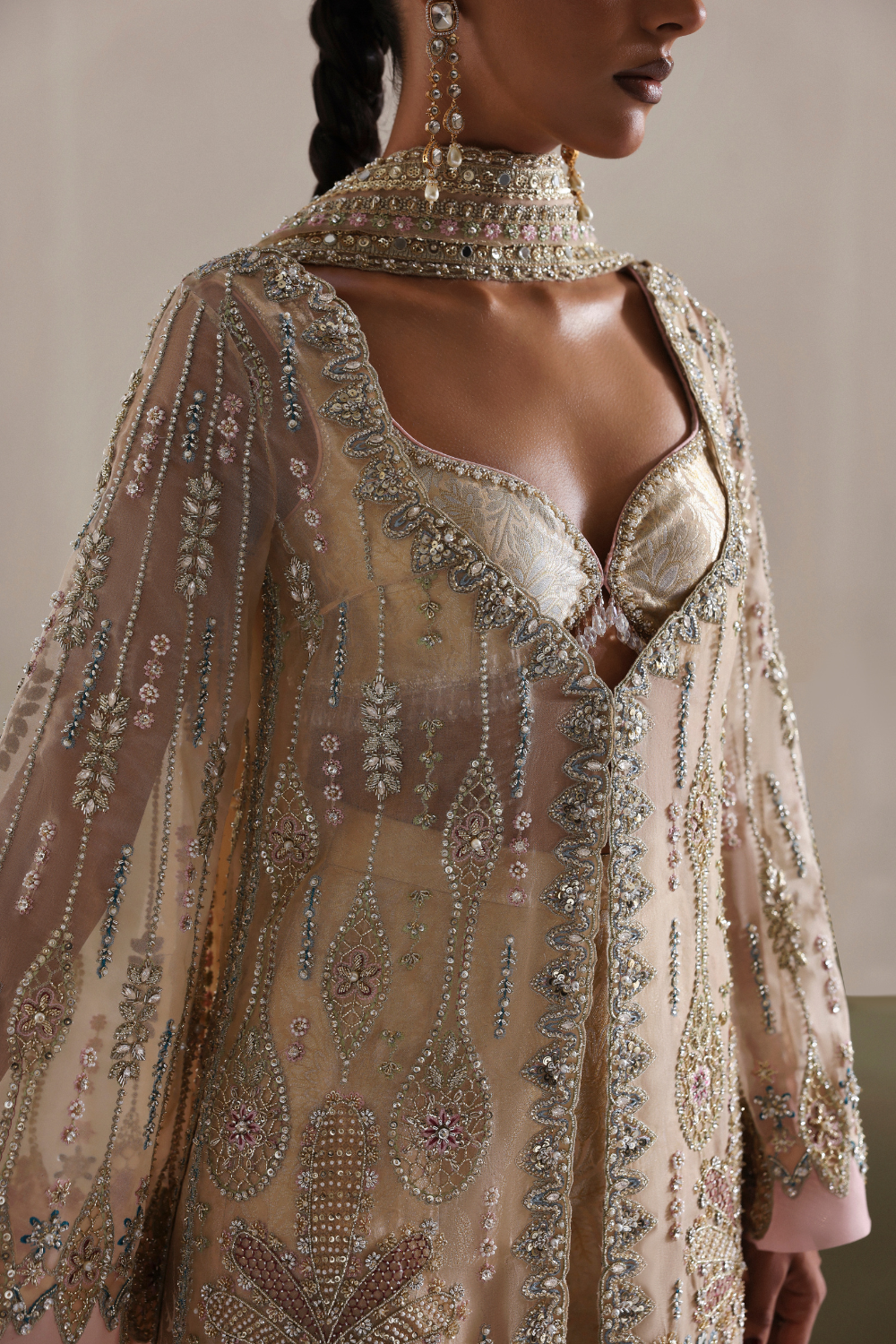 Soraya | Oriana Luxury Formals 26 | Aurene by Soraya - Designer Dress - Type : Ladies Clothes - Available at Saira Sultan - 100% Original 