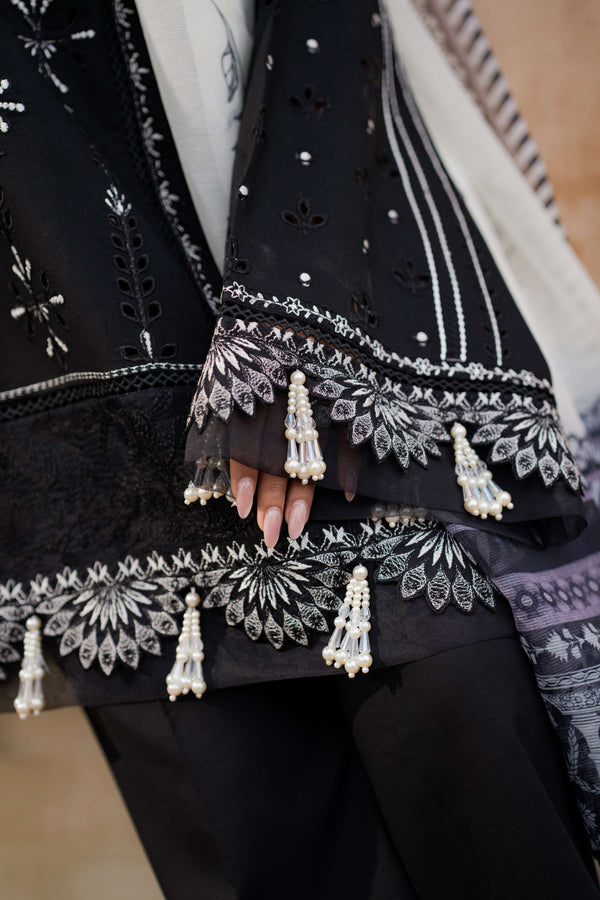 Azzal | Lawn 25 | SABLE - Pakistani Designer Dress - by Azzal - Type : Ladies Clothes - 100% Original at Saira Sultan