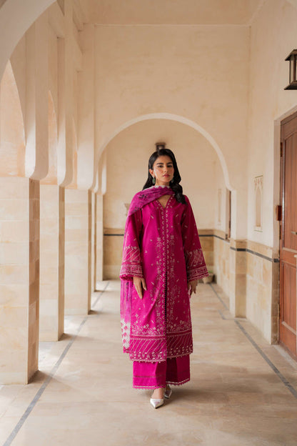Azzal | Lawn 25 | ORCHID - Pakistani Designer Dress - by Azzal - Type : Ladies Clothes - 100% Original at Saira Sultan