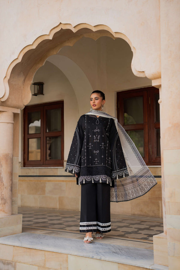 Azzal | Lawn 25 | SABLE - Pakistani Designer Dress - by Azzal - Type : Ladies Clothes - 100% Original at Saira Sultan