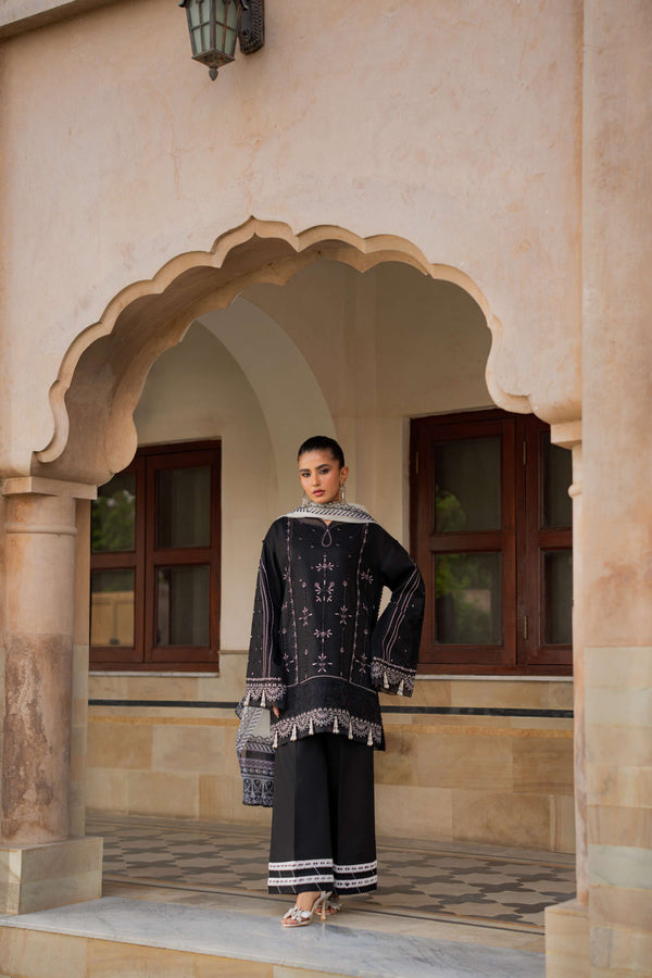 Azzal | Lawn 25 | SABLE - Pakistani Designer Dress - by Azzal - Type : Ladies Clothes - 100% Original at Saira Sultan