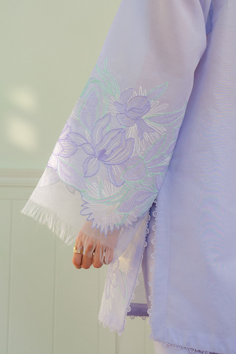 Zara Shahjahan | Coco Lawn 25 | BLOOM-1A M Soft Lilac Lawn