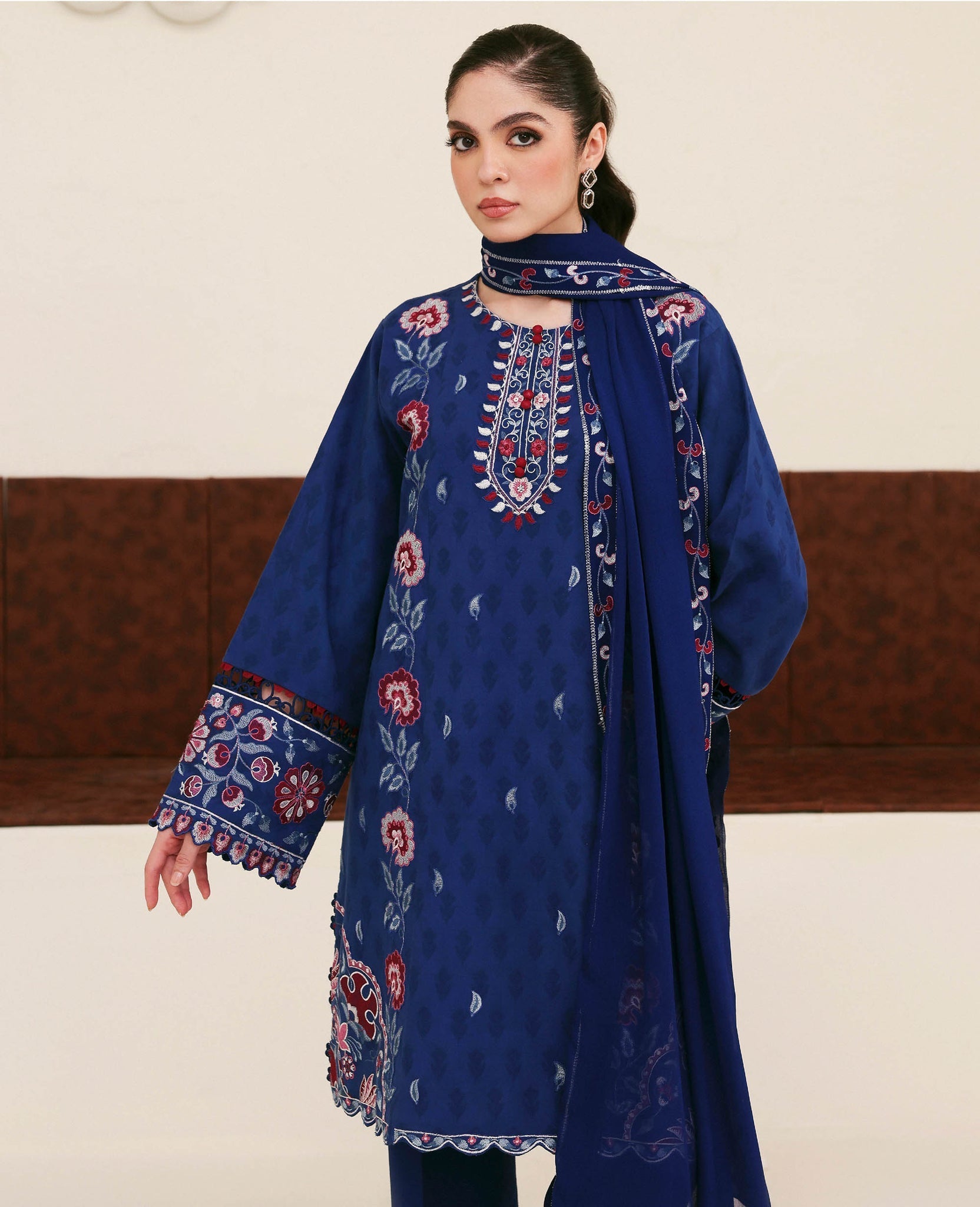 Republic Womenswear | Basics Pre Fall 25 | Perle by Republic Womenswear - Designer Dress - Type : Ladies Clothes - Available at Saira Sultan - 100% Original 