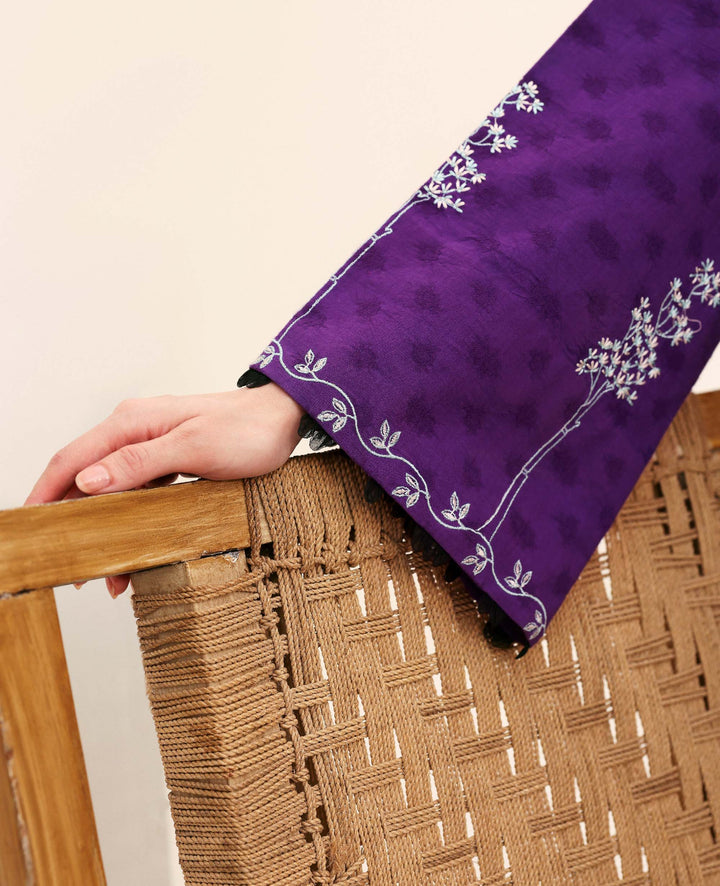 Republic Womenswear | Basics Pre Fall 25 | Violette by Republic Womenswear - Designer Dress - Type : Ladies Clothes - Available at Saira Sultan - 100% Original 