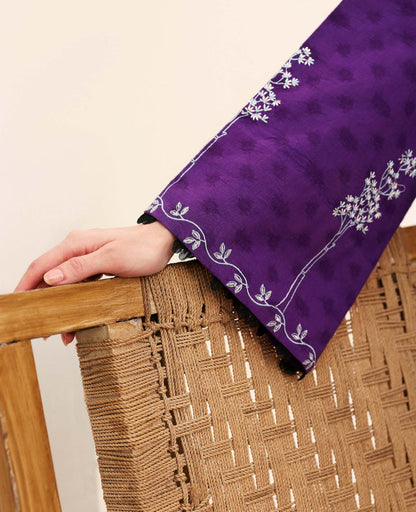 Republic Womenswear | Basics Pre Fall 25 | Violette by Republic Womenswear - Designer Dress - Type : Ladies Clothes - Available at Saira Sultan - 100% Original 