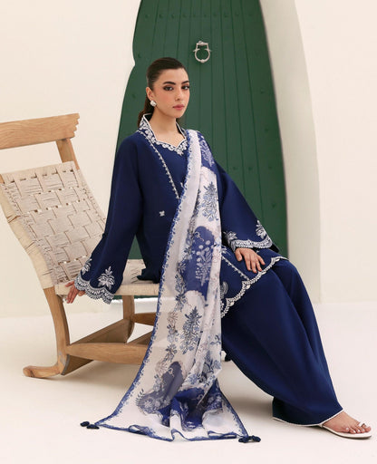 Republic Womenswear | Basics Pre Fall 25 | Dahlia by Republic Womenswear - Designer Dress - Type : Ladies Clothes - Available at Saira Sultan - 100% Original 