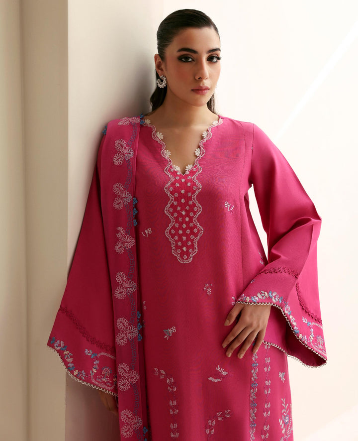 Republic Womenswear | Basics Pre Fall 25 | Florine by Republic Womenswear - Designer Dress - Type : Ladies Clothes - Available at Saira Sultan - 100% Original 