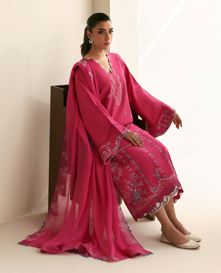 Republic Womenswear | Basics Pre Fall 25 | Florine by Republic Womenswear - Designer Dress - Type : Ladies Clothes - Available at Saira Sultan - 100% Original 