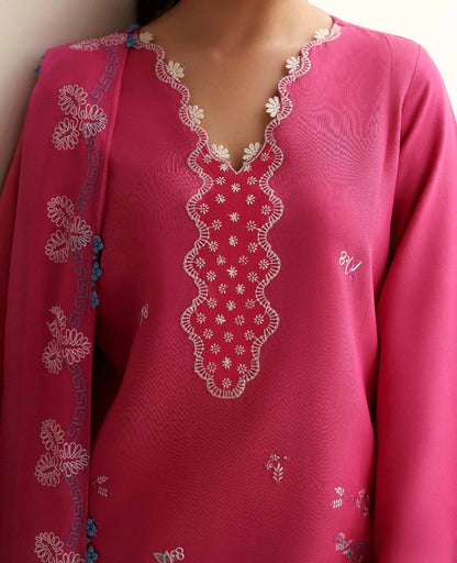 Republic Womenswear | Basics Pre Fall 25 | Florine by Republic Womenswear - Designer Dress - Type : Ladies Clothes - Available at Saira Sultan - 100% Original 