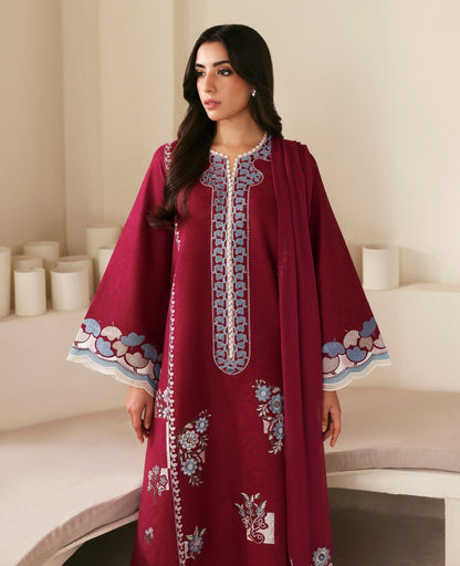 Republic Womenswear | Basics Pre Fall 25 | Fleurine by Republic Womenswear - Designer Dress - Type : Ladies Clothes - Available at Saira Sultan - 100% Original 