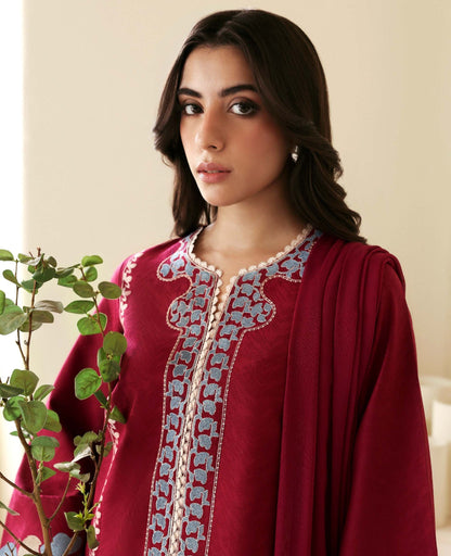 Republic Womenswear | Basics Pre Fall 25 | Fleurine by Republic Womenswear - Designer Dress - Type : Ladies Clothes - Available at Saira Sultan - 100% Original 