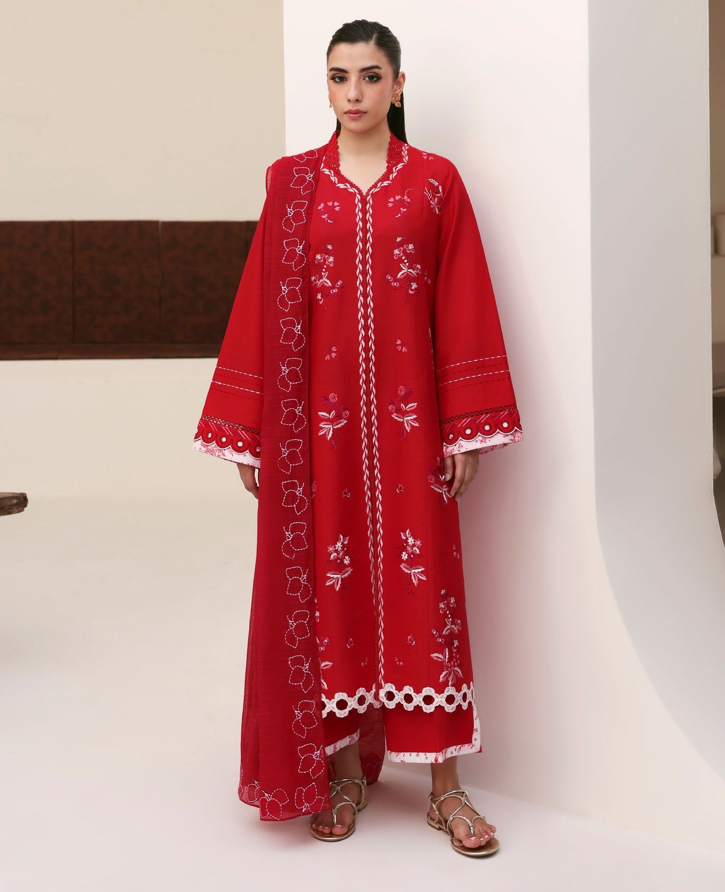 Republic Womenswear | Basics Pre Fall 25 | Capucine by Republic Womenswear - Designer Dress - Type : Ladies Clothes - Available at Saira Sultan - 100% Original 