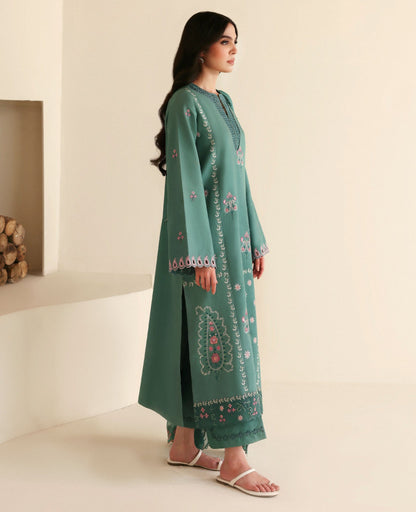 Republic Womenswear | Basics Pre Fall 25 | Solene by Republic Womenswear - Designer Dress - Type : Ladies Clothes - Available at Saira Sultan - 100% Original 
