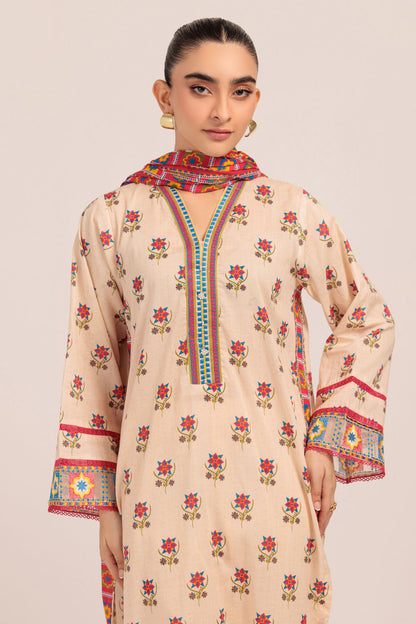 Bonanza Satrangi | O White Lawn 3 Piece (BPS1243P02) 14 White
