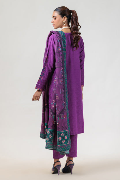 Bonanza Satrangi | Purple Jacquard 3 Piece (BPS2243P08) 16 Purple
