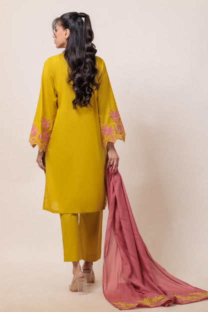 Bonanza Satrangi | Dhani Cambric 3 Piece (BPS5243P09) 12 Dhani