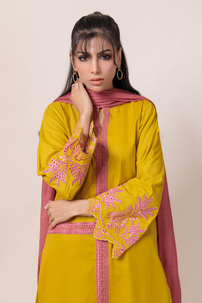 Bonanza Satrangi | Dhani Cambric 3 Piece (BPS5243P09) 16 Dhani