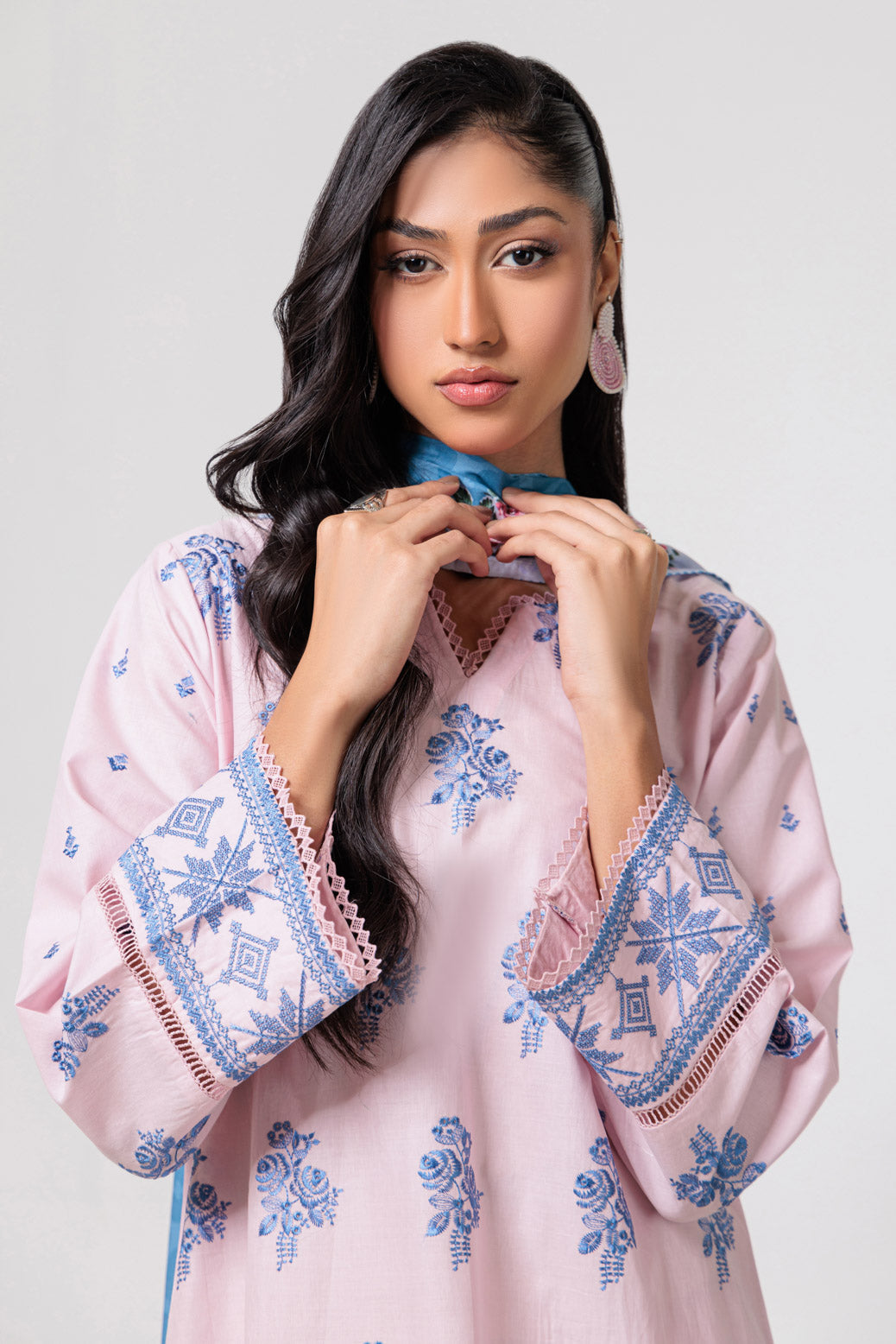 Bonanza Satrangi | Pink Cambric 3 Piece (BPS6243P04) 14 Pink
