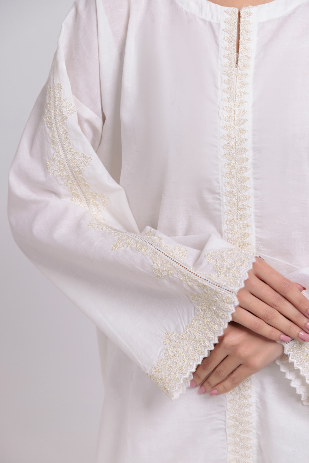 Bonanza Satrangi | White Jacquard 2 Piece (BPS7242P01) 12 White