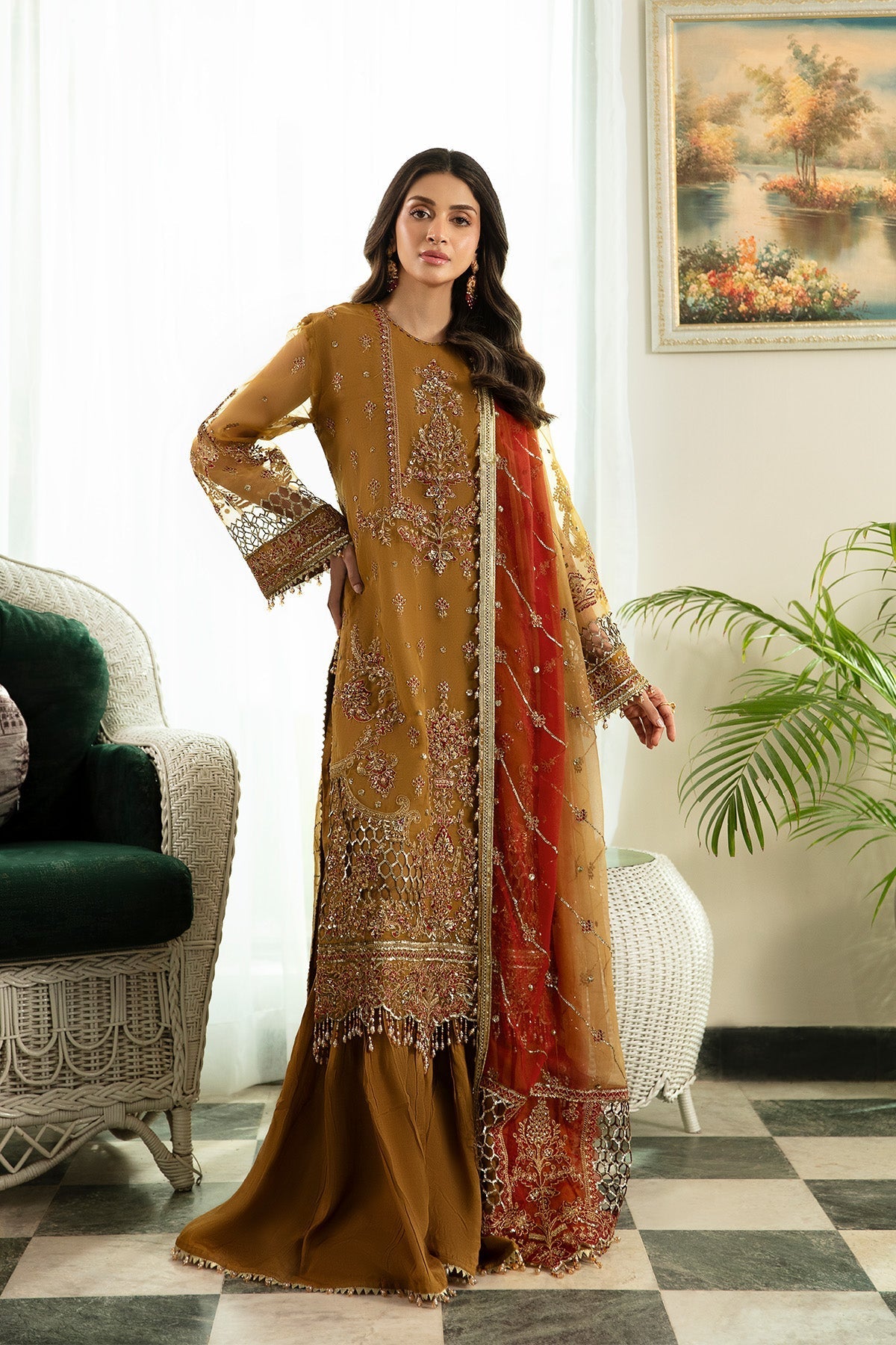 Raeesa Premium | Dehleez Formals | Dl 1034 - Pakistani Designer Dress - by Raeesa Premium - Type : Ladies Clothes - 100% Original at Saira Sultan