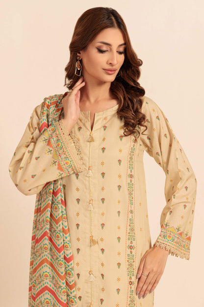 Bonanza Satrangi | Beige Lawn 2 Piece (BS2242P06) 16 Beige