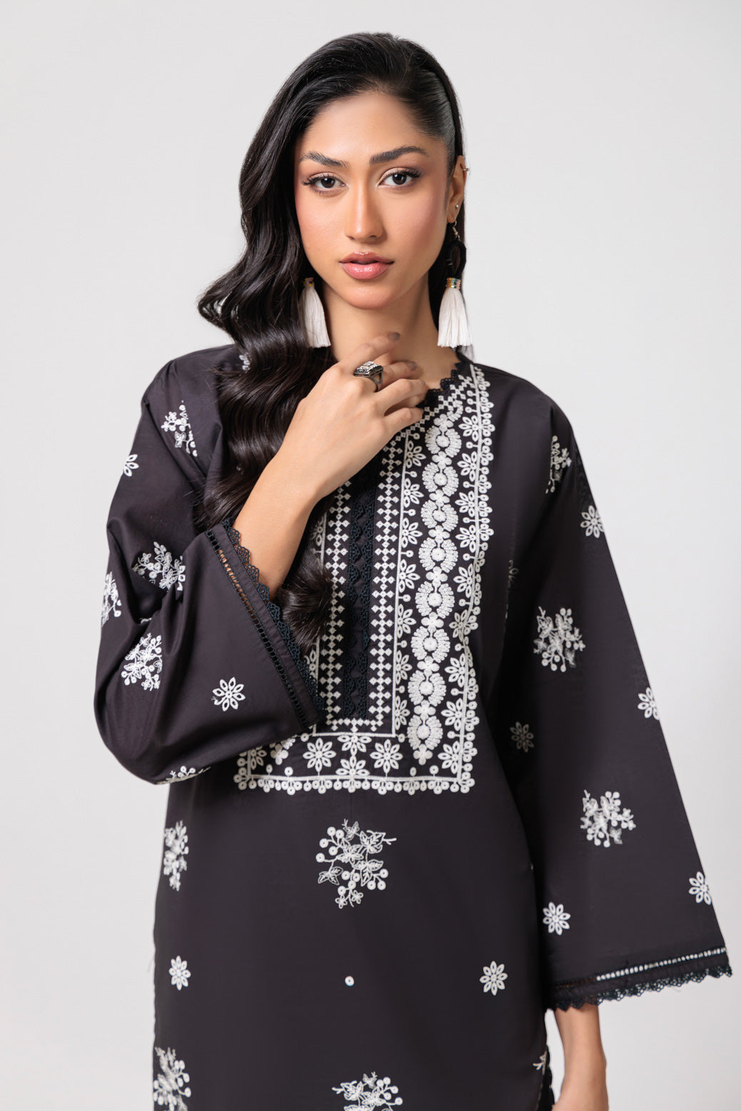 Bonanza Satrangi | Black Cambric 2 Piece (BS2242P10) 14 Black