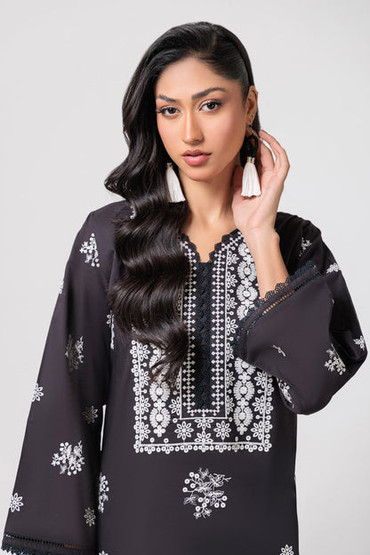 Bonanza Satrangi | Black Cambric 2 Piece (BS2242P10) 16 Black