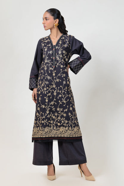 Bonanza Satrangi | Black Cambric 2 Piece (BS5242P02) 8 Black