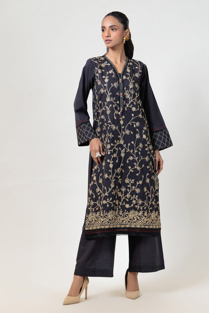 Bonanza Satrangi | Black Cambric 2 Piece (BS5242P02) 12 Black