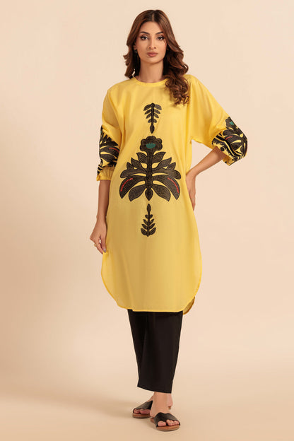 Bonanza Satrangi | Yellow Cambric 2 Piece (BS7242P22) 10 Yellow