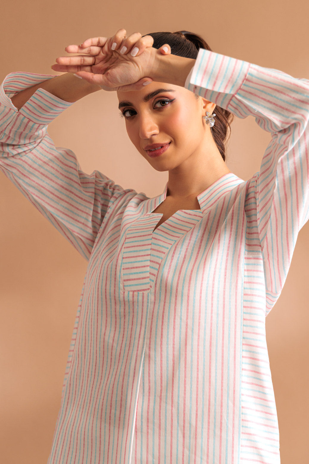 Bonanza Satrangi | White Yarn Dyed 2 Piece (BS7242P26) 12 White