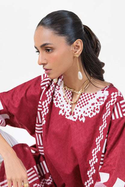 Bonanza Satrangi | Red Jacquard 2 Piece (BS7242P28) 14 Red