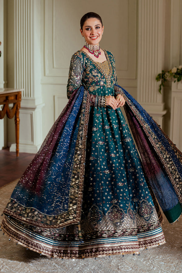 Baroque | Chantelle 24 | CHIFFON CH13-03 S Teal Open Gown
