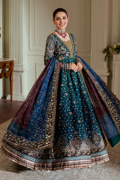 Baroque | Chantelle 24 | CHIFFON CH13-03 S Teal Open Gown
