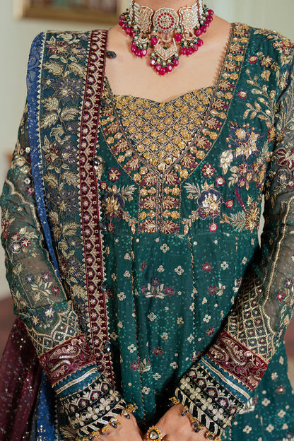 Baroque | Chantelle 24 | CHIFFON CH13-03 S Teal Frock