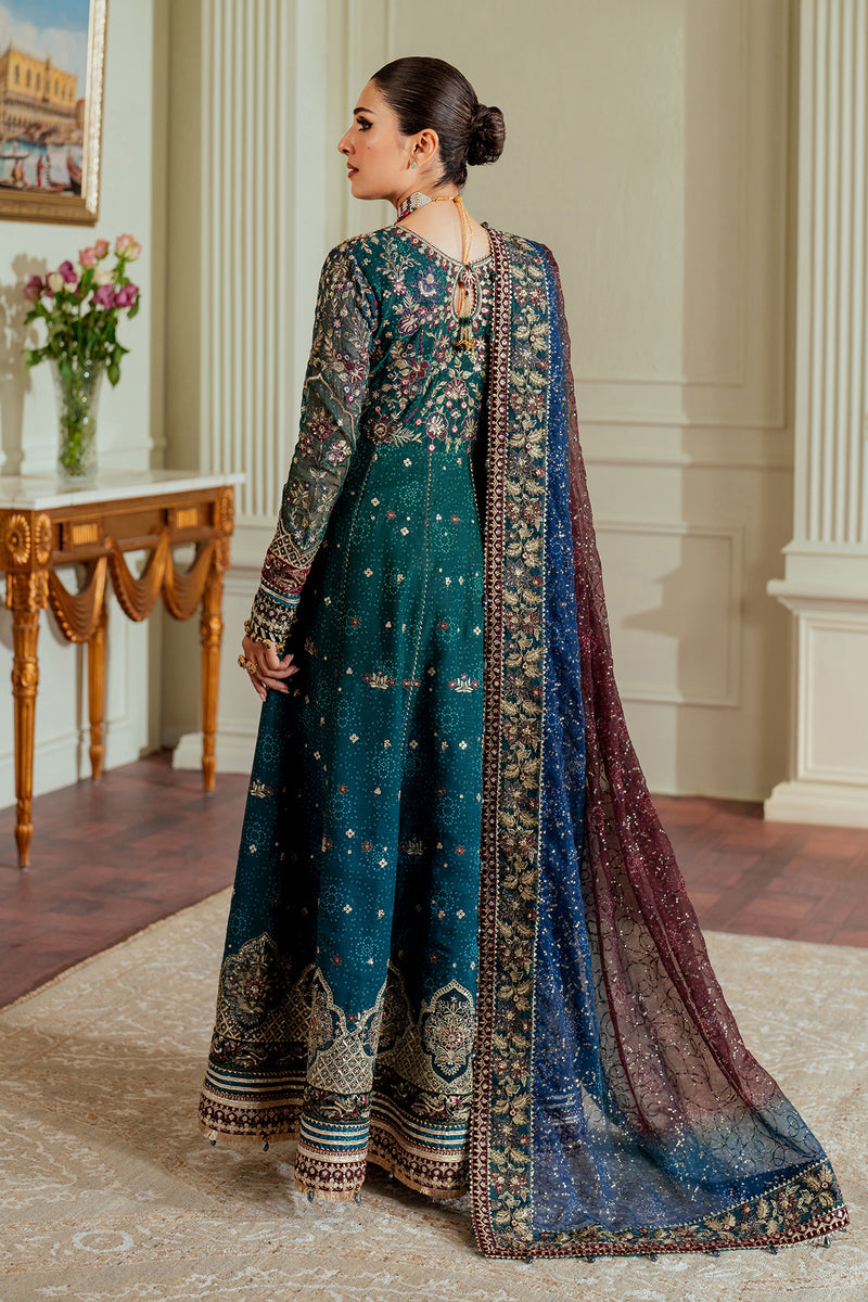 Baroque | Chantelle 24 | CHIFFON CH13-03 L Teal Open Gown