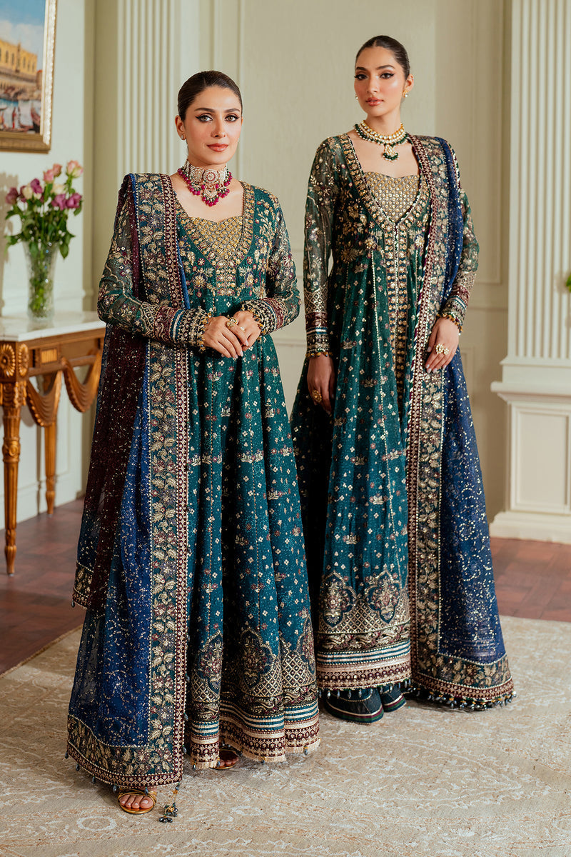 Baroque | Chantelle 24 | CHIFFON CH13-03 XS Teal Open Gown