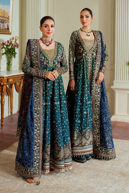 Baroque | Chantelle 24 | CHIFFON CH13-03 XS Teal Open Gown