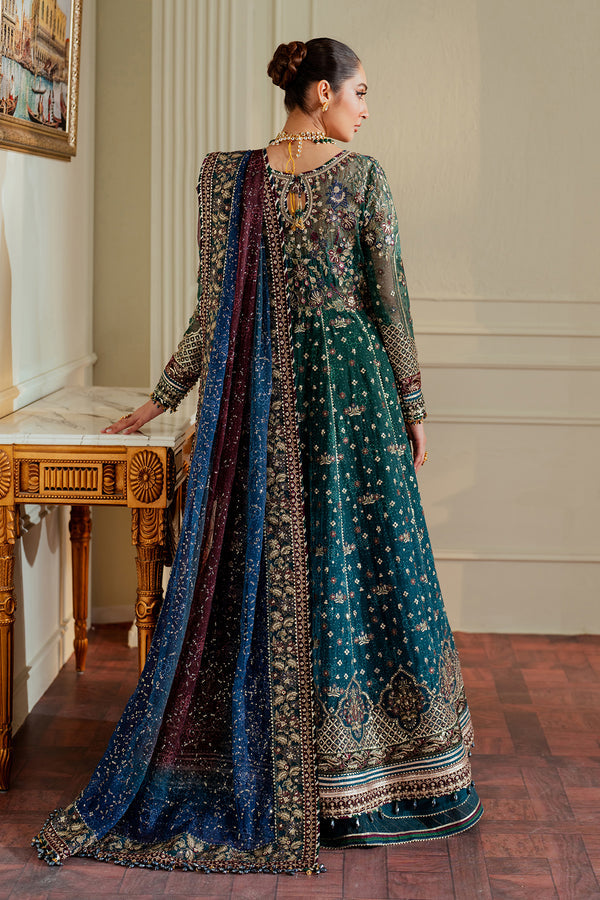 Baroque | Chantelle 24 | CHIFFON CH13-03 M Teal Open Gown
