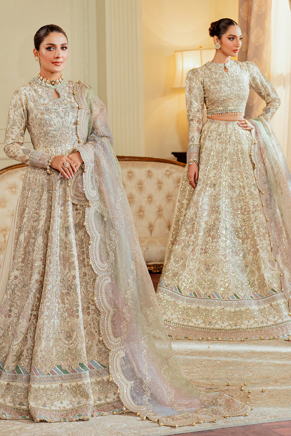 Baroque | Chantelle 24 | NET CH13-06 XS Ivory Lehnga Choli
