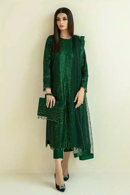 Baroque | Formals Collection | UF-386 - Pakistani Designer Dress - by Baroque | Type: Formal - 100% Original at Saira Sultan
