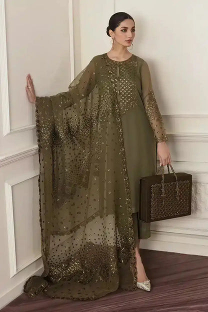 Baroque | Formals Collection | UF-295 - Pakistani Designer Dress - by Baroque | Type: Formal - 100% Original at Saira Sultan